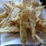 大地のうどん - 2016.5ごぼう天（別バラ）＠180円