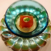 有隣荘 - デザート☆トマトのゼリー、クリームチーズ…底に小豆