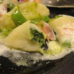 リストランテ サクラ - ＜2016年5月＞リコッタチーズとほうれん草入り