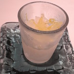 リストランテ サクラ - ＜2016年5月＞セロリとグレープフルーツのグラニテ