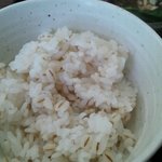 ナンリ食堂 - 麦飯!
      