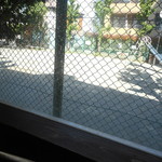 東向島珈琲店 - 禁煙席の窓から見た風景