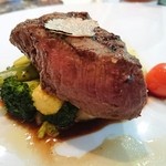 レストラン・ランス・ヤナギダテ - 牛フィレ肉のポワレ　トリュフソース