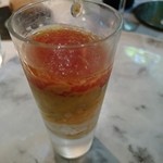 レストラン・ランス・ヤナギダテ - キャロットエスプーマ