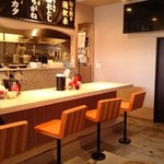 濃厚商店 - カウンター席