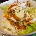 ワーサナ - サラダにまでスパイスが効いてます