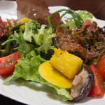 益田食堂 - 益田食堂のサラダ（税別500円）