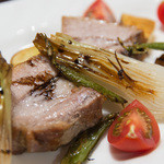 益田食堂 - バラ肉のローストアップ