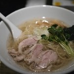 塩生姜らー麺専門店 MANNISH - 美しい・・・生姜らー麺(*˘︶˘*).｡.:*♡