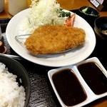 咲咲亭 - ロースかつ定食120g 980円
