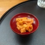 寿司割烹 魚紋 - 雲丹