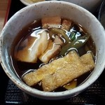 笑乃讃 - 201605肉汁つけうどん [並] 1玉 300g\680 つけ汁