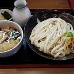 笑乃讃 - 201605肉汁つけうどん [並] 1玉 300g\680