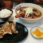 とん太 湯沢店 - 皇帝味噌ラーメン 餃子セット