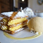 デザートカフェ長楽館 - ミルフォイユ 1909セット