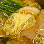 らーめん くじら軒 - 麺アップ