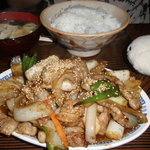 とんかつよしえ - 朝セン焼定食