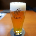 焼肉 大貫 - 生ビール