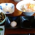 三牛志 藍屋 - 付出、酢の物、サラダ、漬物です♪