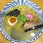 味の鈴蘭 - 塩らーめんのアップ