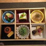 ハレの日 - 正面からみたお料理