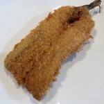 肉の小林 - ニギスフライ　70円