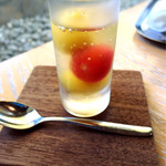 L’AS - バジルのジュレが新鮮でした