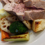 GORI 西麻布 - 漢方豚ランチの付け合わせ野菜