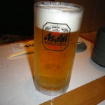 魚力海鮮寿司 - 相方のビール