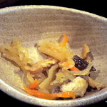 Chigasaki Kabune - 切り干し大根の煮物は量が少ないし