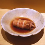 鮨 さいとう - 2016/3子持ち槍烏賊 柚子こしょう