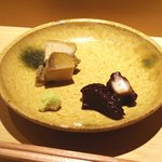 鮨 さいとう - 2016/3蒸しアワビと蛸の桜煮