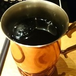 華蓮 - 華蓮 博多店 しゃぶ御膳 食後の珈琲 fromグリーンロール　