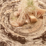 虎白 - 65度で調理した蛤、筍、生ウド、木の芽(2016/4)