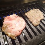 一枚焼肉 廚 - テール、上タン