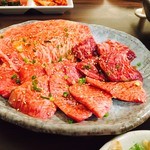 肉とスープのおいしい店 肉の匠 吉杉 - 牛萬ファミリー盛り：4800円