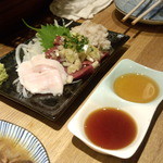 もつ焼き 煮込み 楓 - 刺身3点盛