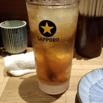 もつ焼き 煮込み 楓 - ウーロンハイ