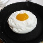 プレゼンテ スギ - 2016.５ 目玉焼き！？　エアーパンナコッタ　マンゴーのテクスチャー