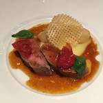 オテル・ド・ヨシノ - 仔羊の鞍下肉の岩塩包み