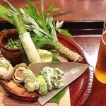 滋味 康月 - 【2016.5】突き出し（八寸！）