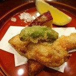 滋味 康月 - 【2016.5】煮穴子の天婦羅