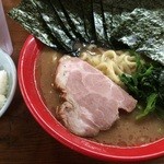 武蔵家 - ラーメンのり増し＋ご飯