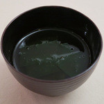 日本ばし さく間 - 【レセプション料理】「赤だしの上澄み」