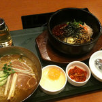 Shijan - 石焼ビビンバとミニ冷麺セット
