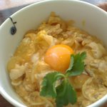 Yokosuto Shokudou - 地鶏親子丼　黄身のせ