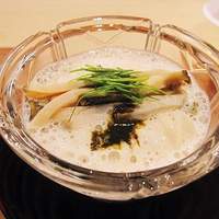 銀座 小十 - 鮑とろろ素麺