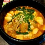 韓国料理 サラン - 豆腐チゲラーメンランチ