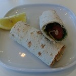 IKEA Restaurant - Salmon wrap
