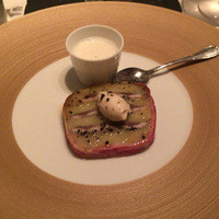 ラ・ブランシュ - いわしとジャガイモのテリーヌといわしのスープ